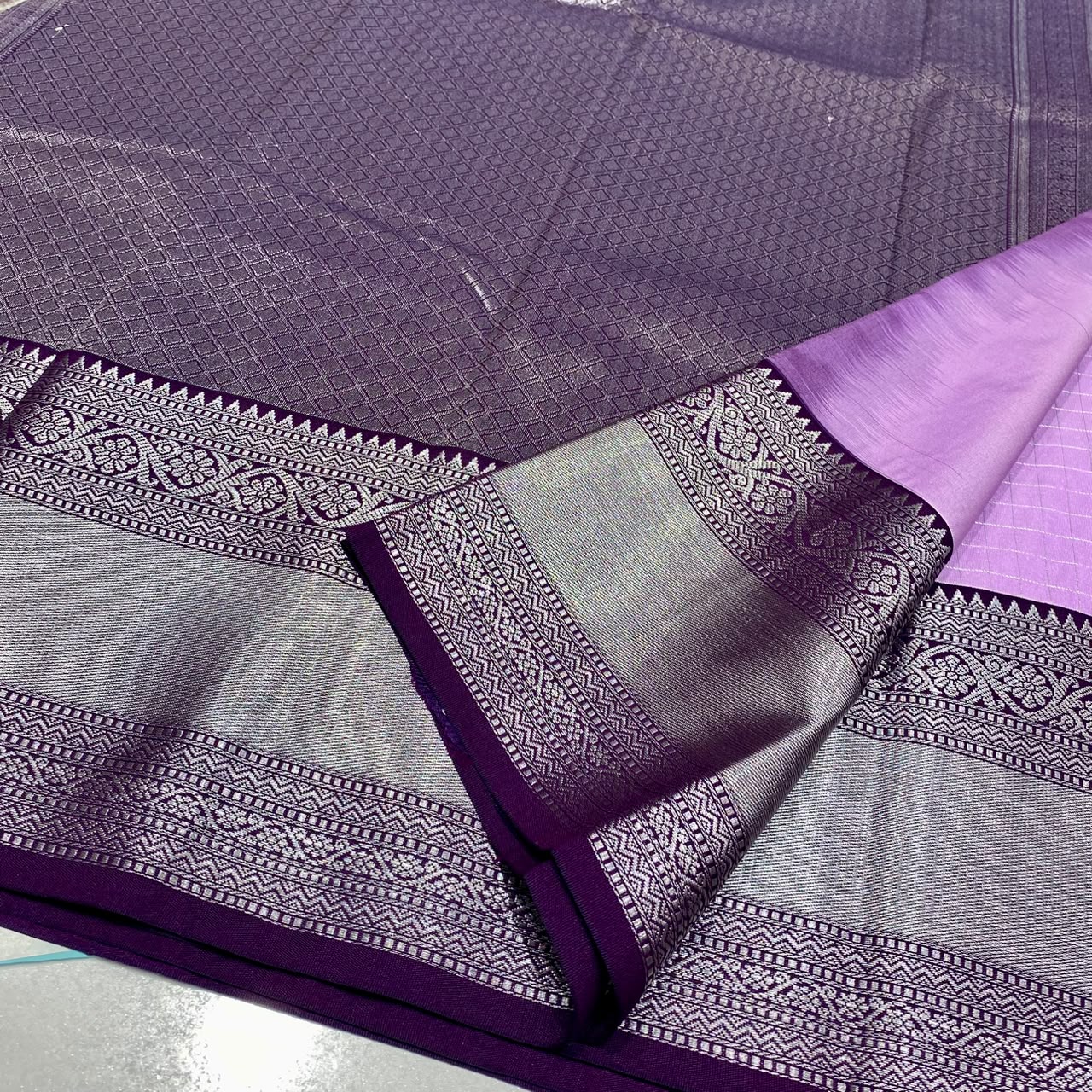 Soft Silk Semi Kanchivaram Saree