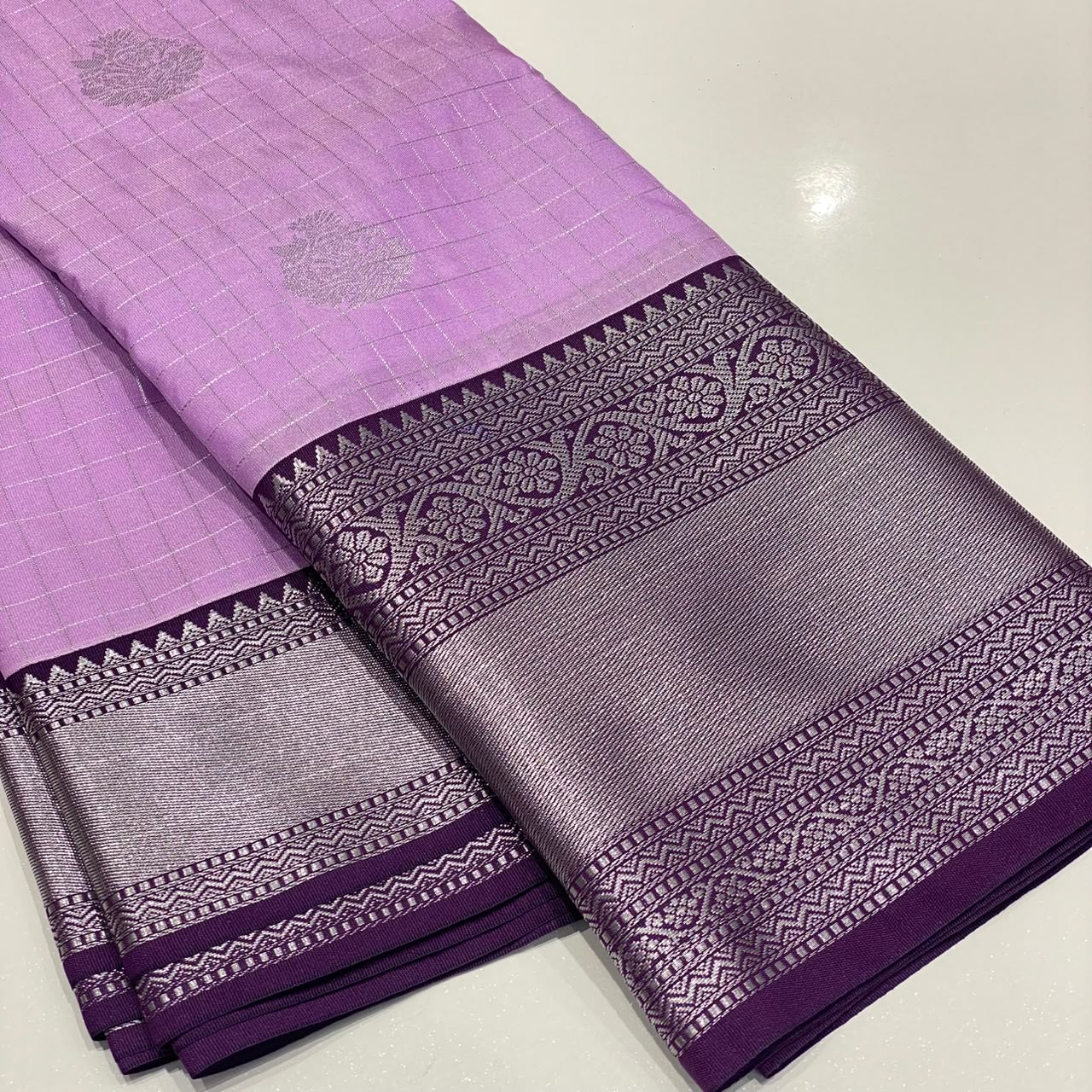 Soft Silk Semi Kanchivaram Saree