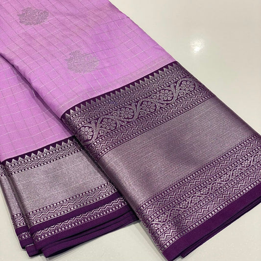 Soft Silk Semi Kanchivaram Saree