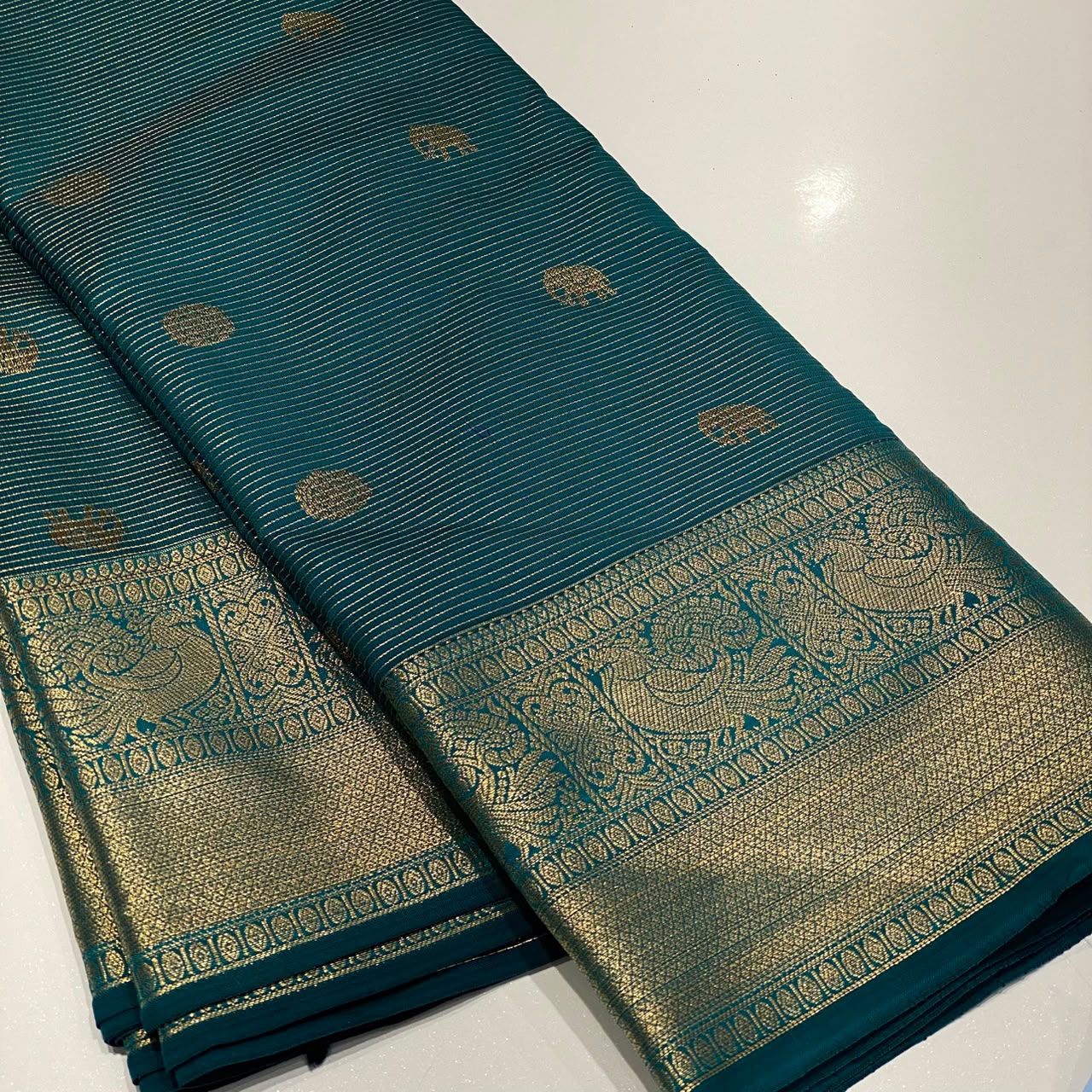 Soft Silk Semi Kanchivaram Saree