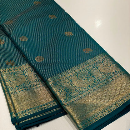 Soft Silk Semi Kanchivaram Saree