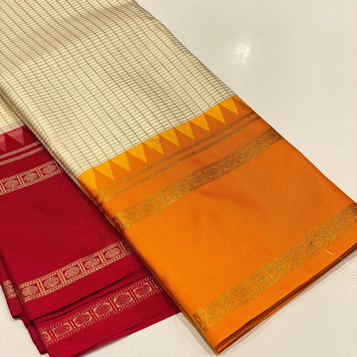 Soft Silk Semi Kanchivaram Saree
