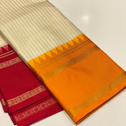 Soft Silk Semi Kanchivaram Saree
