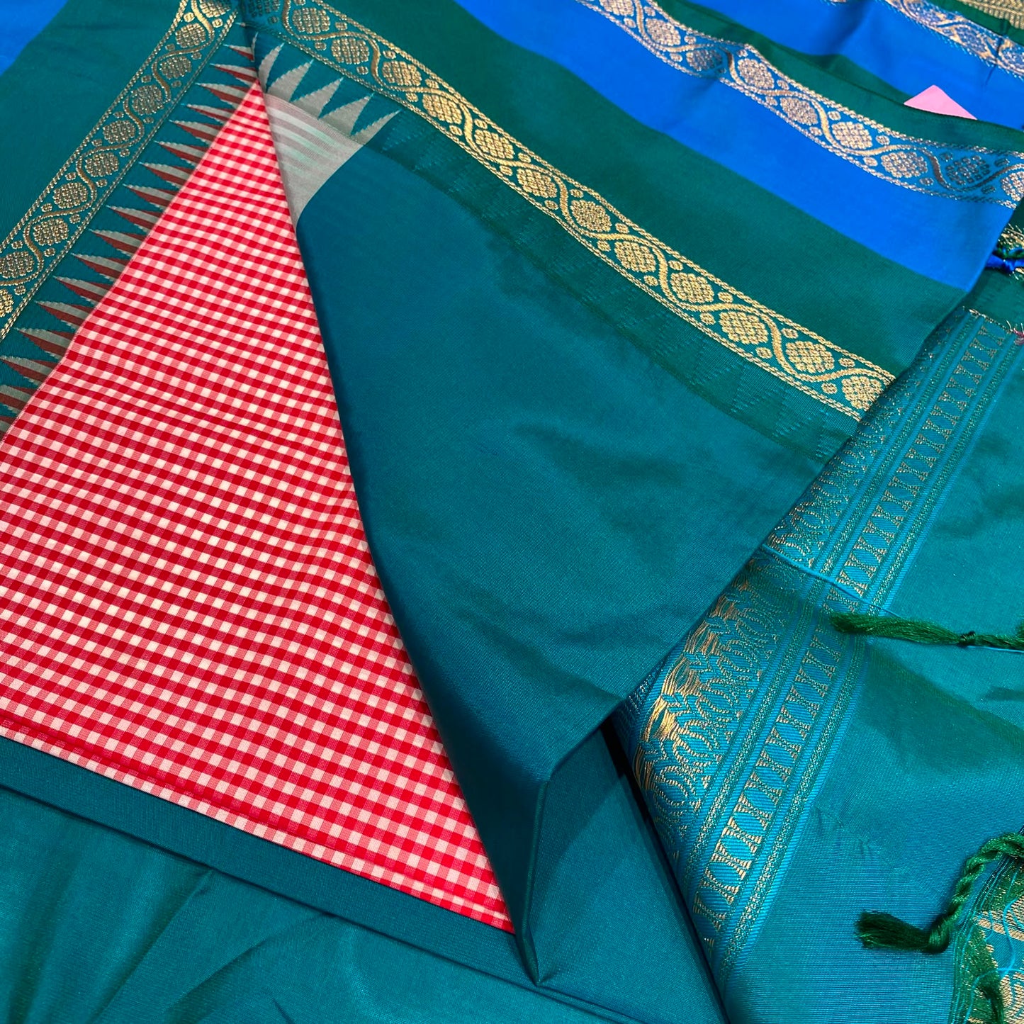 Soft Silk Semi Kanchivaram Saree