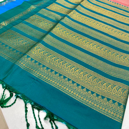 Soft Silk Semi Kanchivaram Saree