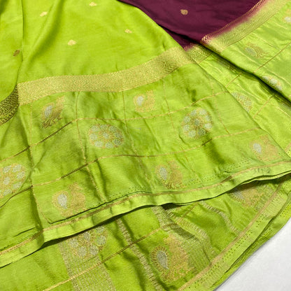 Semi Mysore Crepe Saree