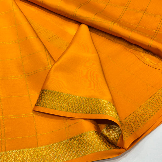 Pure Mysore Crepe Silk Saree