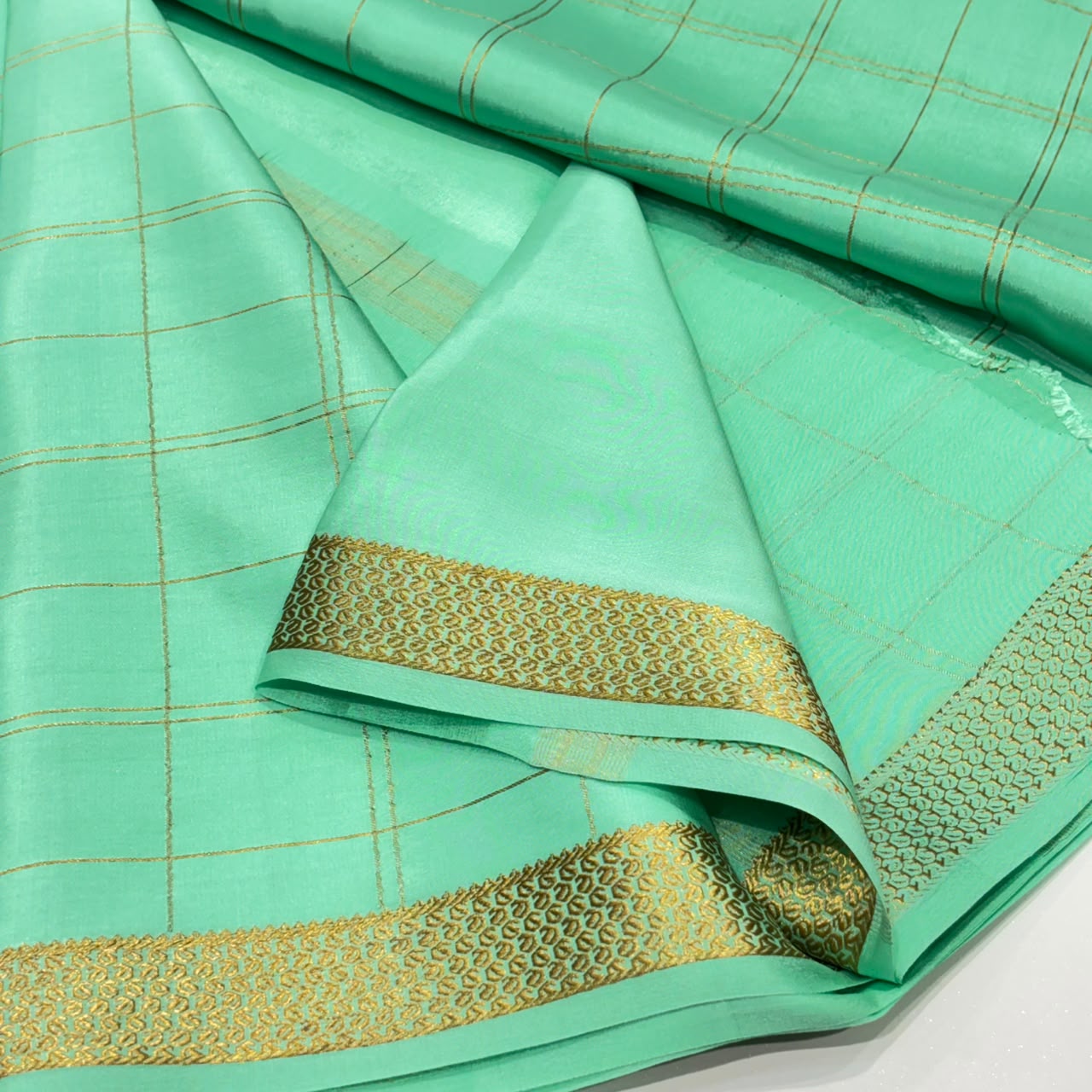 Pure Mysore Crepe Silk Saree