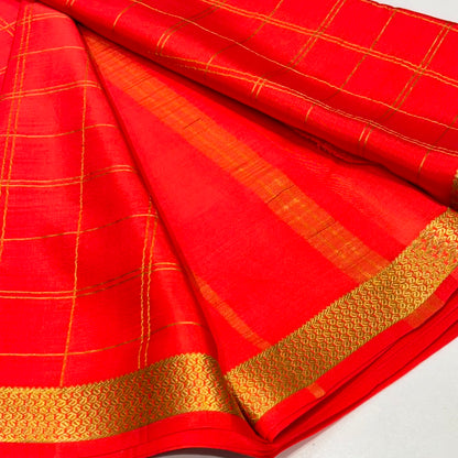 Pure Mysore Crepe Silk Saree