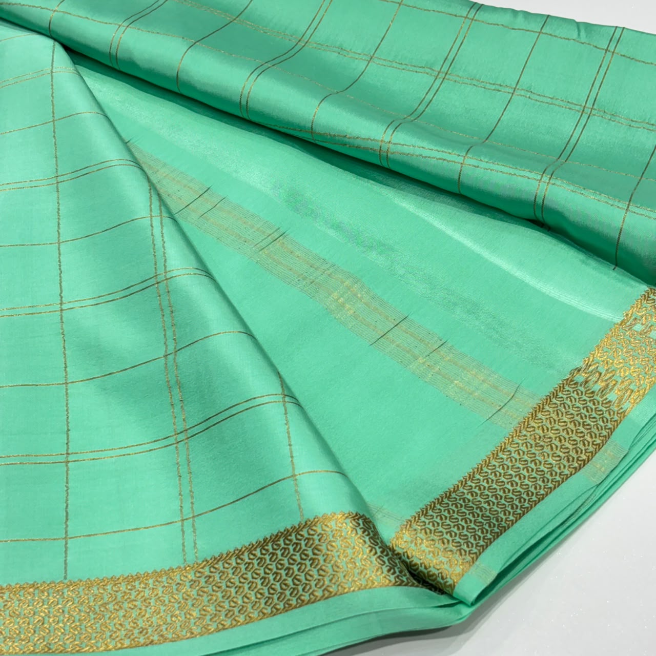 Pure Mysore Crepe Silk Saree