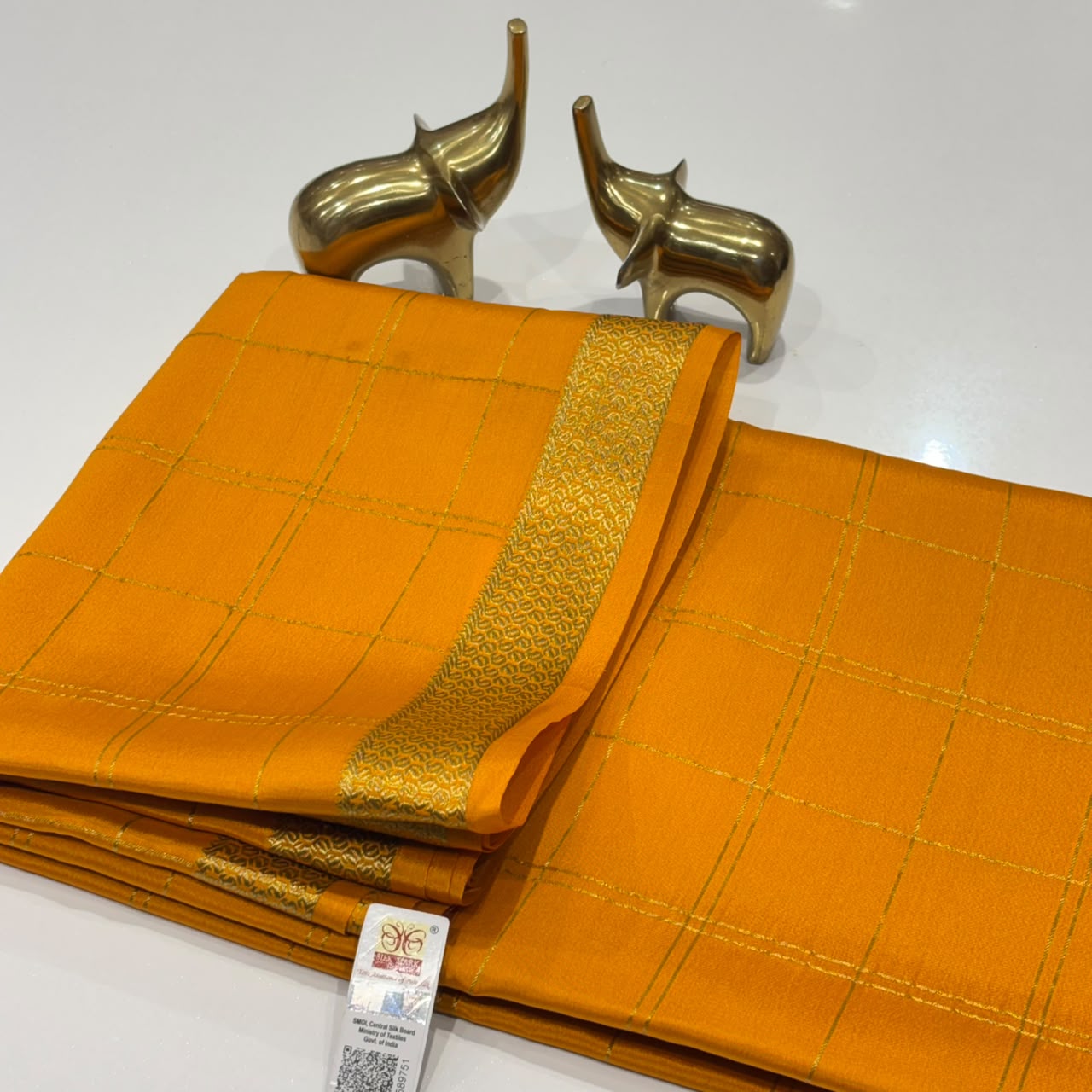 Pure Mysore Crepe Silk Saree