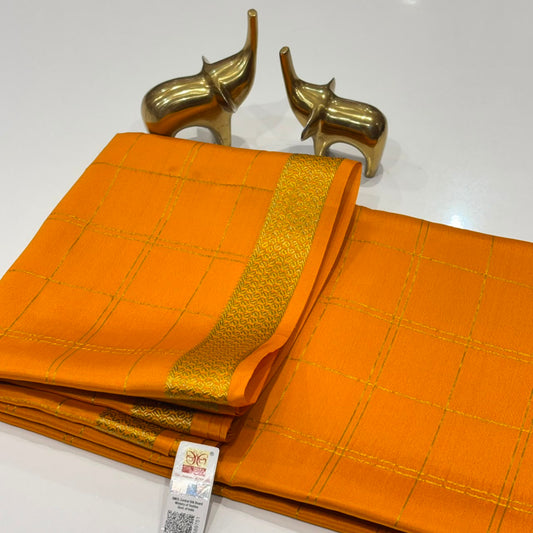 Pure Mysore Crepe Silk Saree