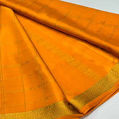 Pure Mysore Crepe Silk Saree