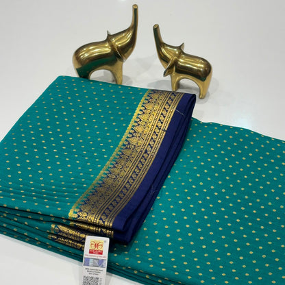 Pure Mysore Crepe Silk Saree