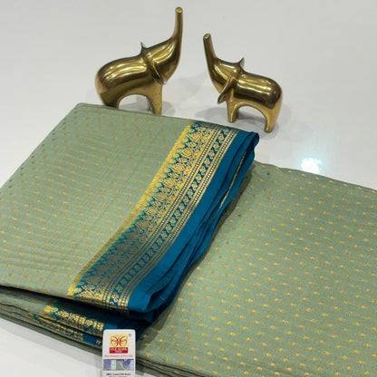 Pure Mysore Crepe Silk Saree
