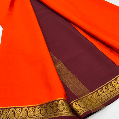 Pure Mysore Crepe Silk Saree