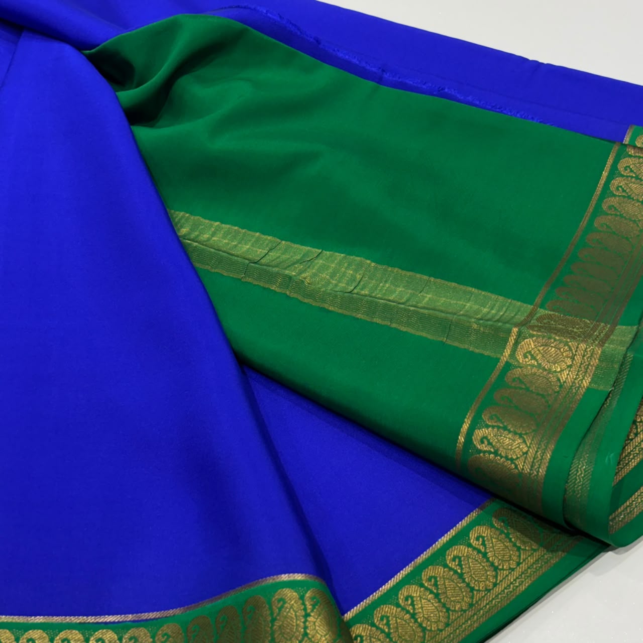 Pure Mysore Crepe Silk Saree