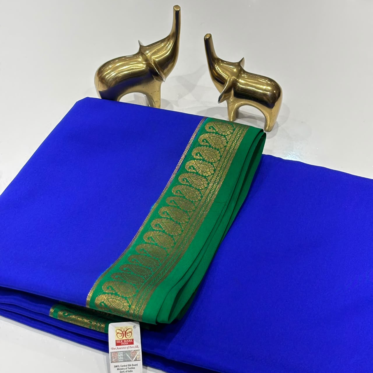 Pure Mysore Crepe Silk Saree
