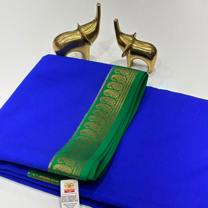 Pure Mysore Crepe Silk Saree