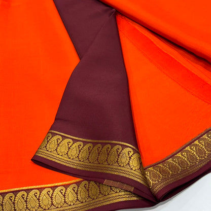 Pure Mysore Crepe Silk Saree