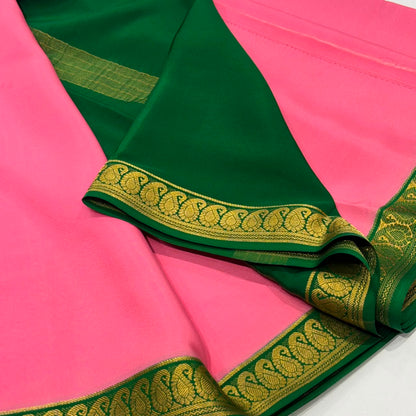 Pure Mysore Crepe Silk Saree
