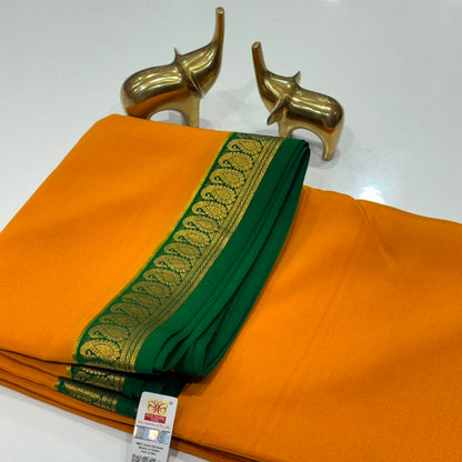 Pure Mysore Crepe Silk Saree