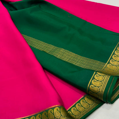 Pure Mysore Crepe Silk Saree