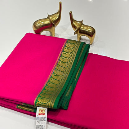 Pure Mysore Crepe Silk Saree
