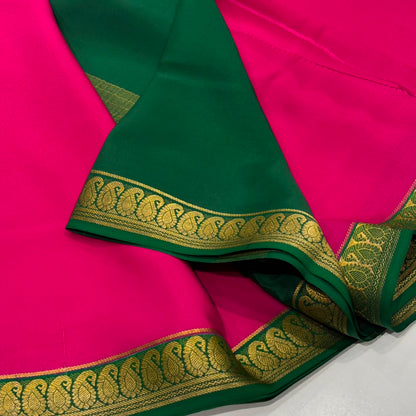 Pure Mysore Crepe Silk Saree