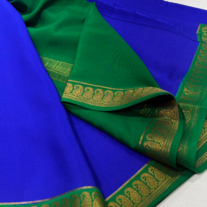Pure Mysore Crepe Silk Saree