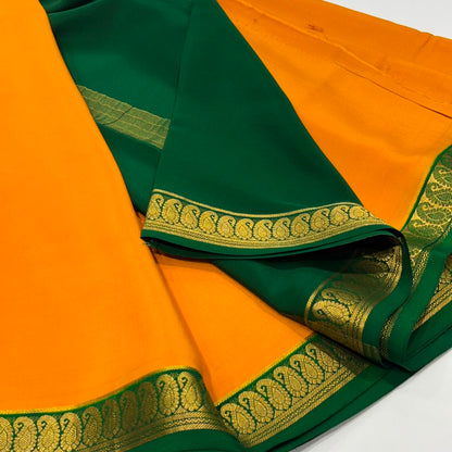Pure Mysore Crepe Silk Saree