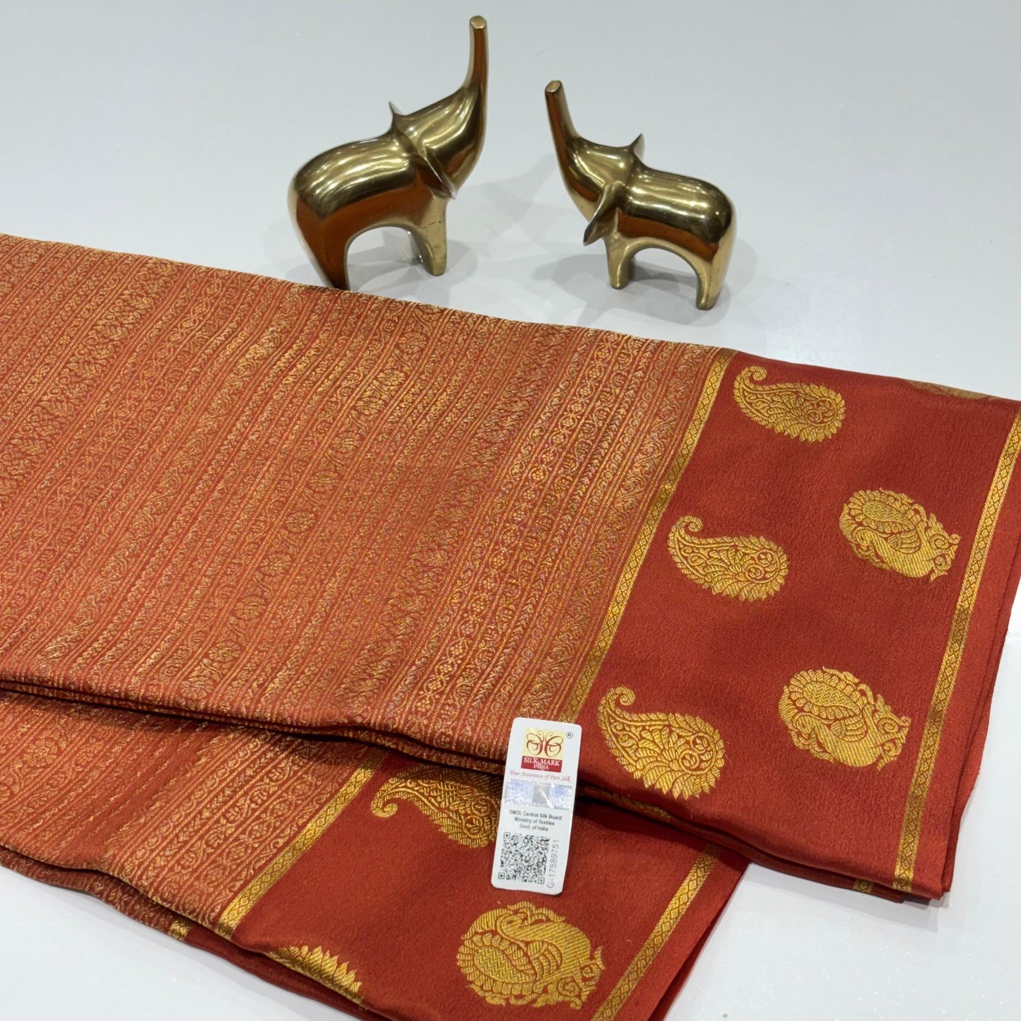 Brocade Pure Mysore Silk Saree