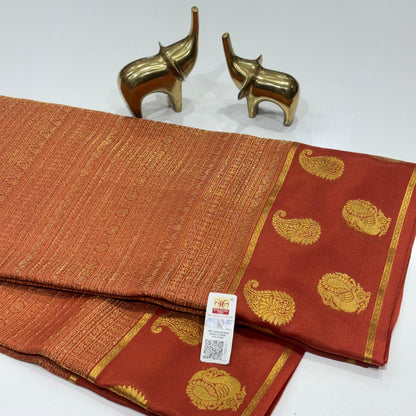 Brocade Pure Mysore Silk Saree