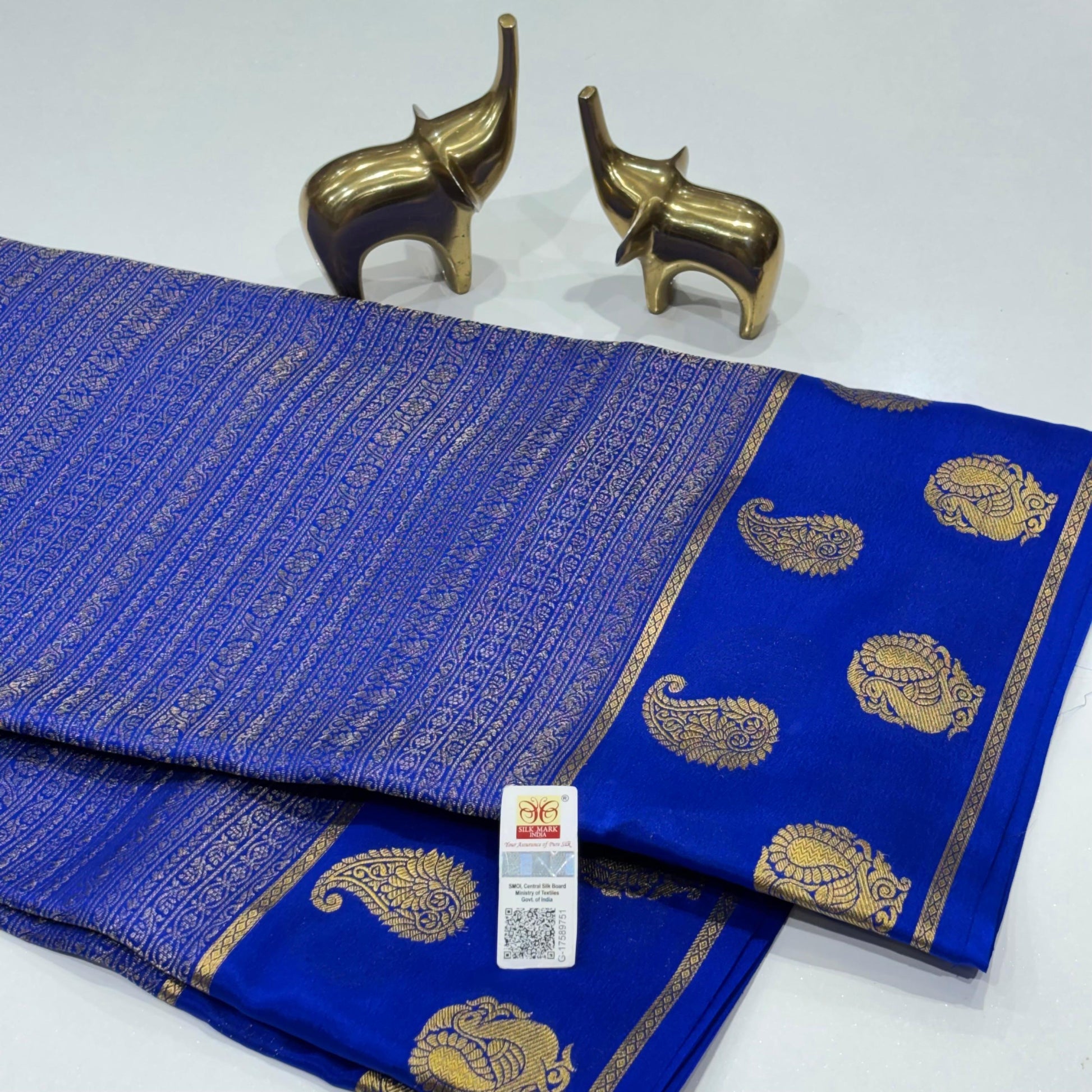 Brocade Pure Mysore Silk Saree