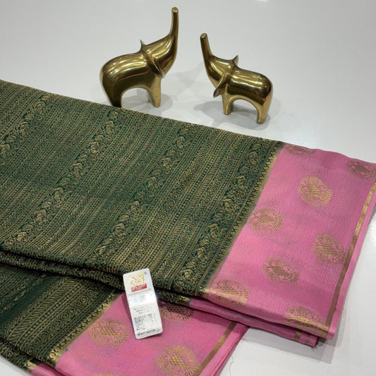 Brocade Pure Mysore Silk Saree