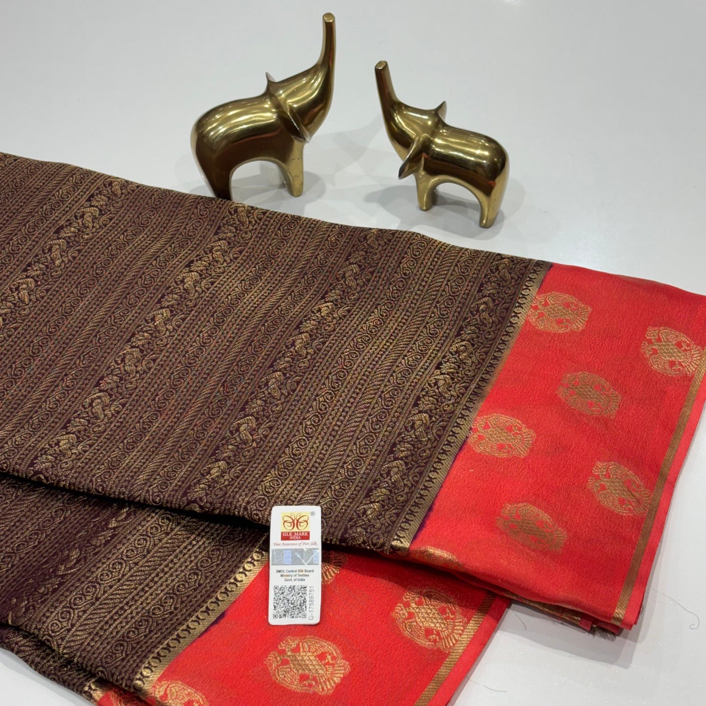 Brocade Pure Mysore Silk Saree