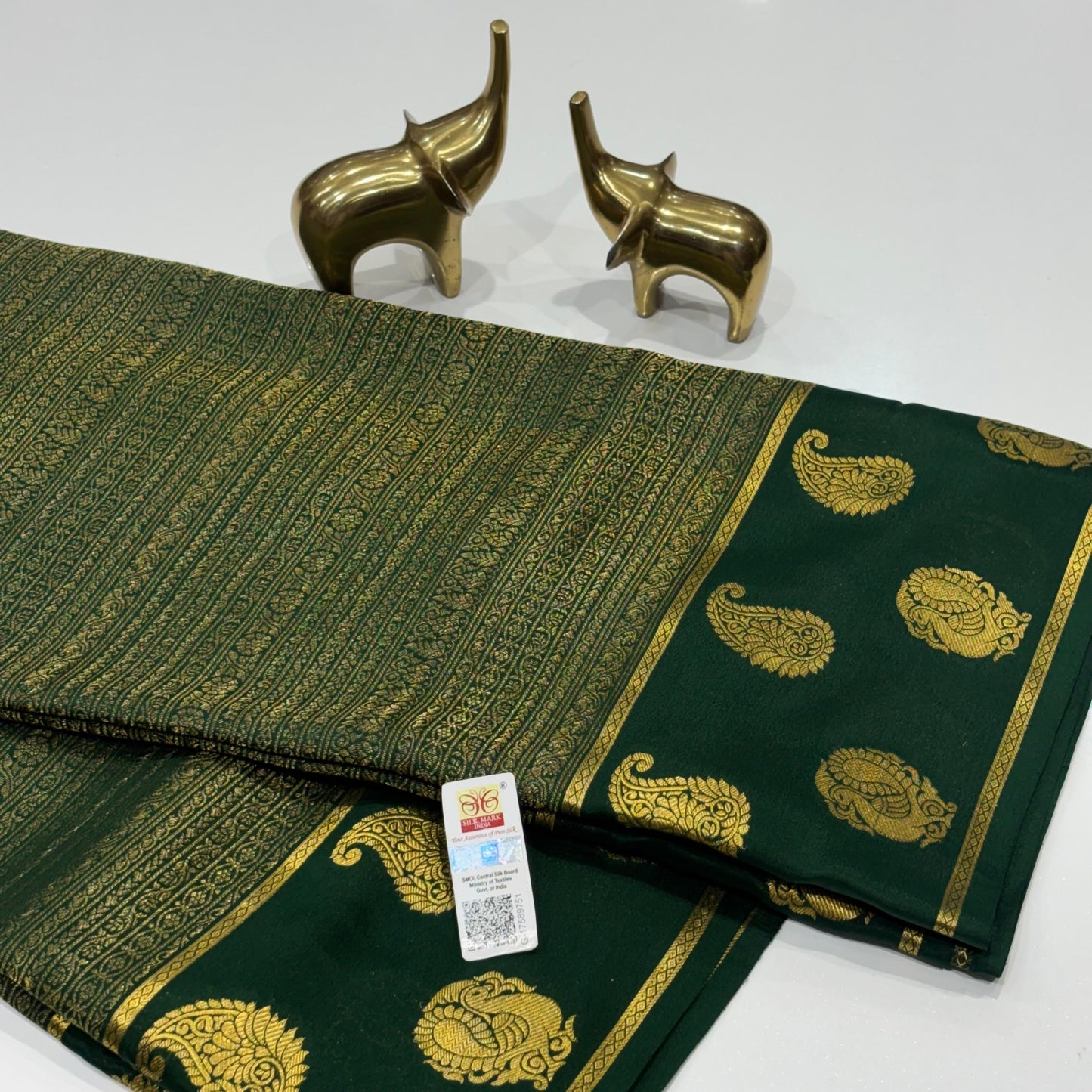 Brocade Pure Mysore Silk Saree