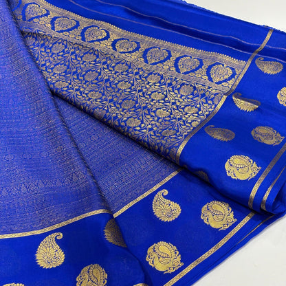 Brocade Pure Mysore Silk Saree
