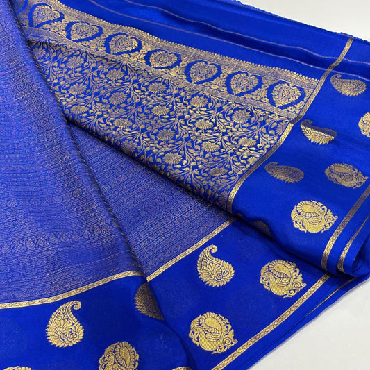 Brocade Pure Mysore Silk Saree