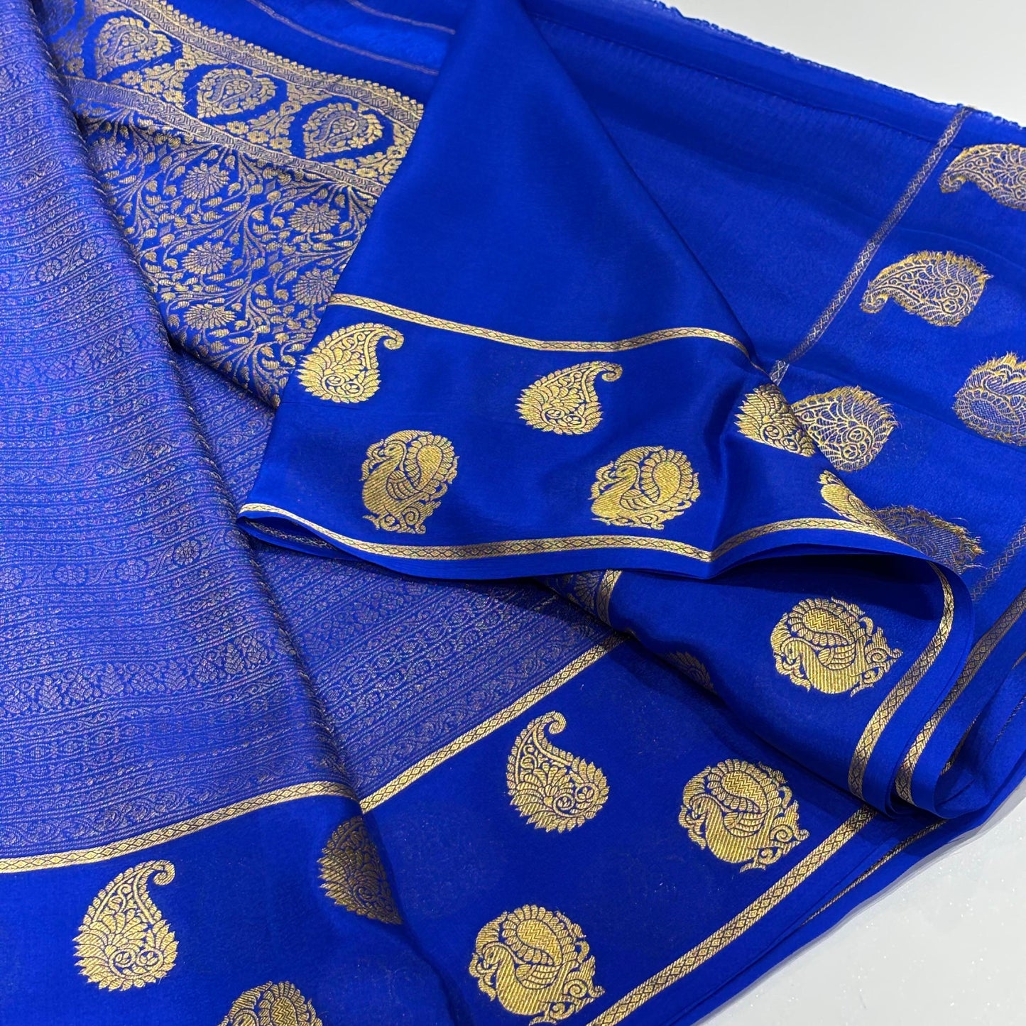 Brocade Pure Mysore Silk Saree
