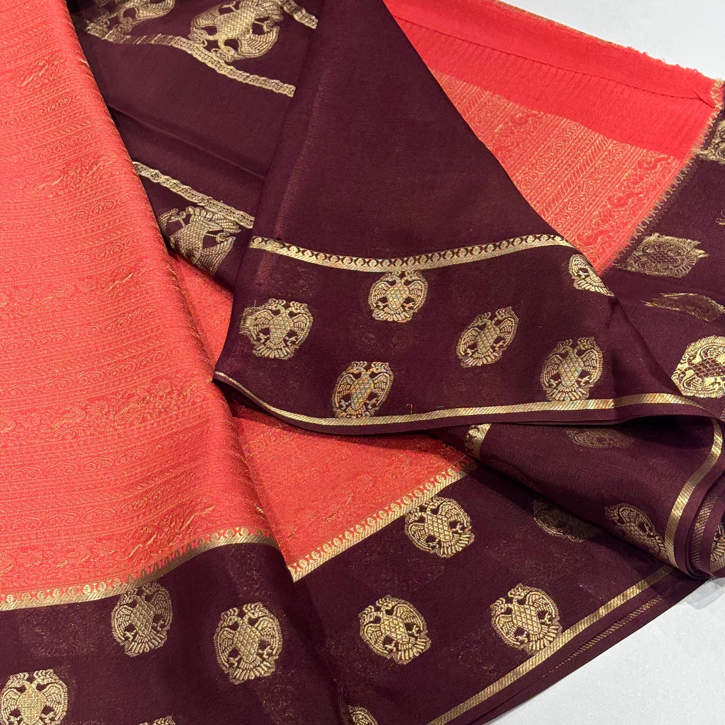 Brocade Pure Mysore Silk Saree
