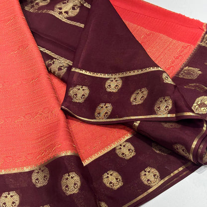 Brocade Pure Mysore Silk Saree