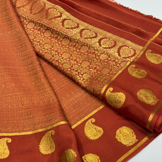 Brocade Pure Mysore Silk Saree