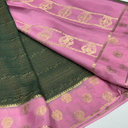 Brocade Pure Mysore Silk Saree