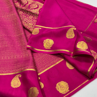 Brocade Pure Mysore Silk Saree