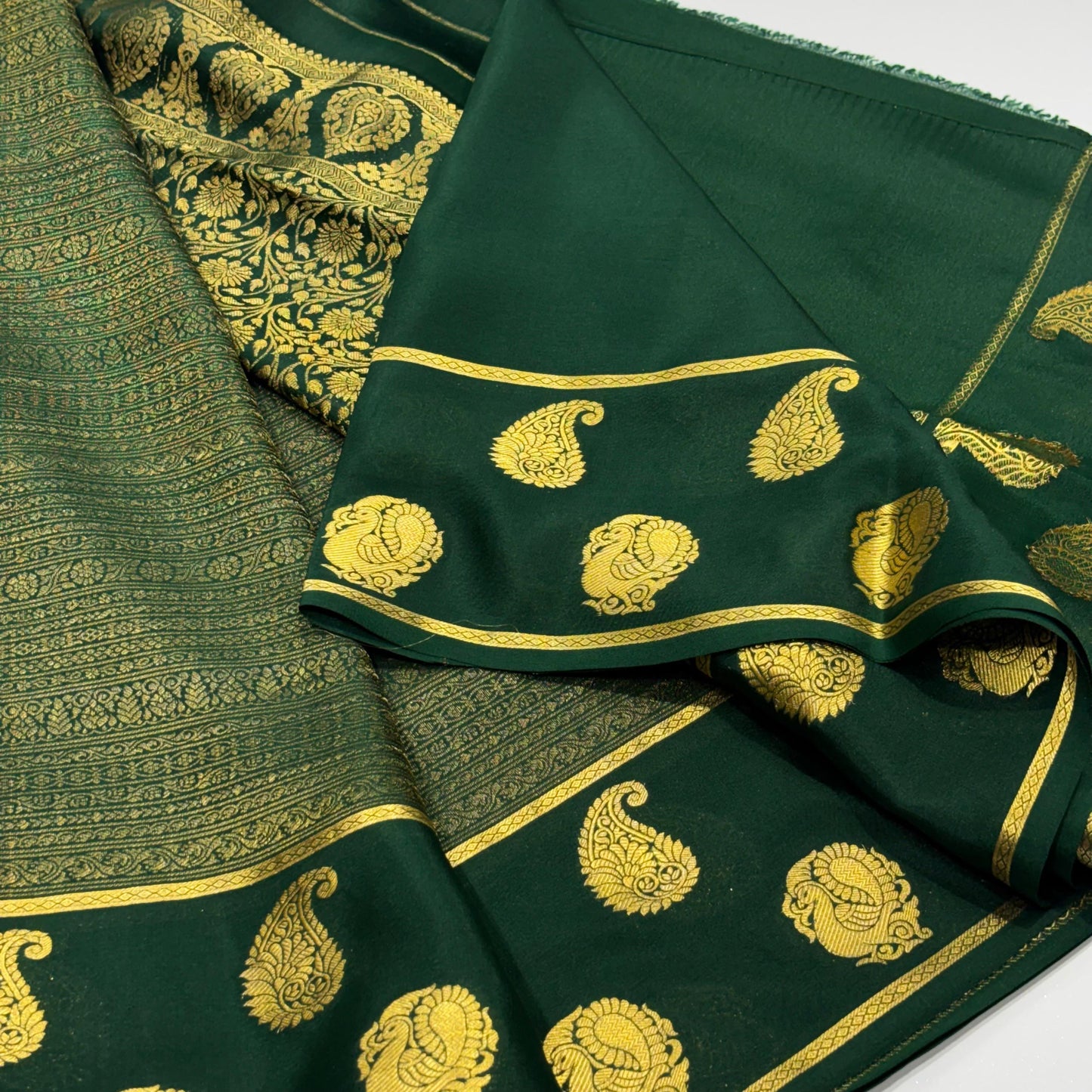 Brocade Pure Mysore Silk Saree