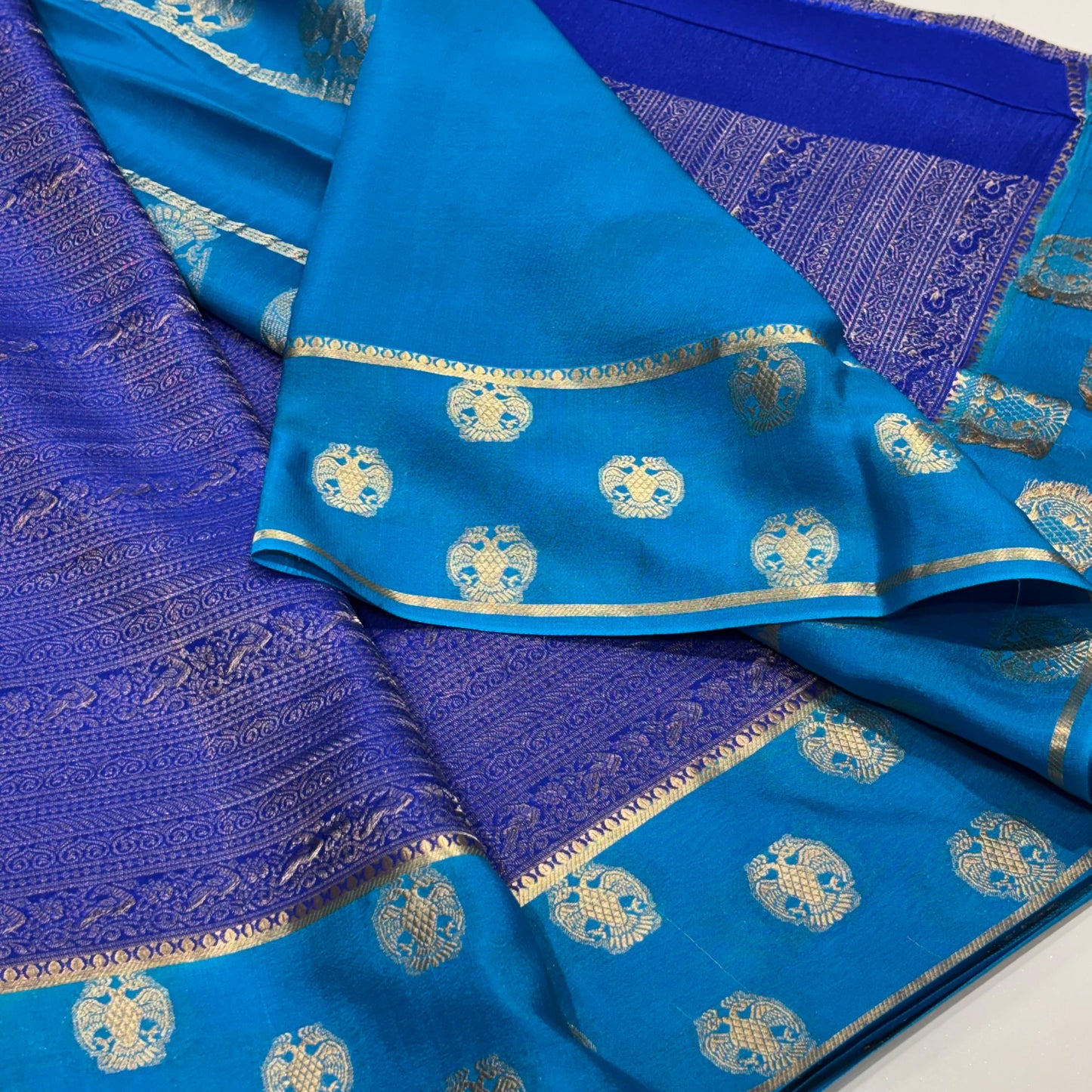 Brocade Pure Mysore Silk Saree
