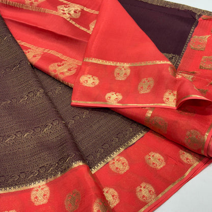 Brocade Pure Mysore Silk Saree