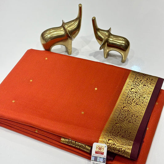 Pure Mysore Silk Saree