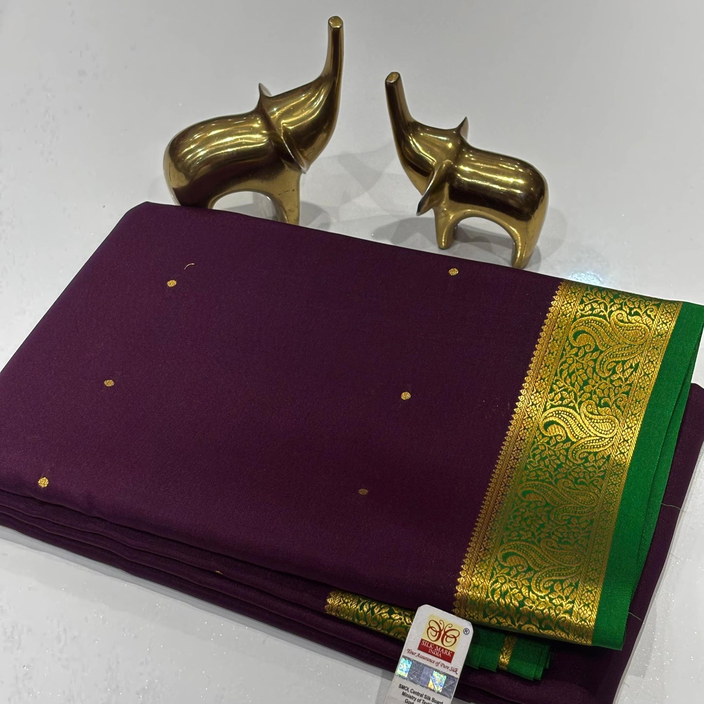 Pure Mysore Silk Saree